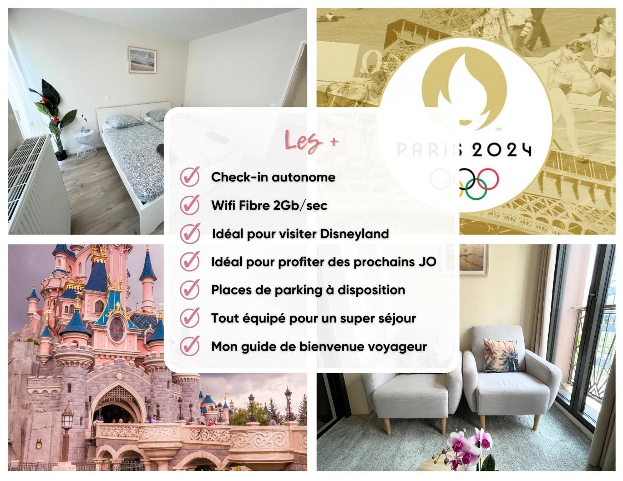 L'Eden - T2 Neuf Avec Loggia Et Parking Prive - Proche Rer A & Disneyland Chessy  Exterior photo